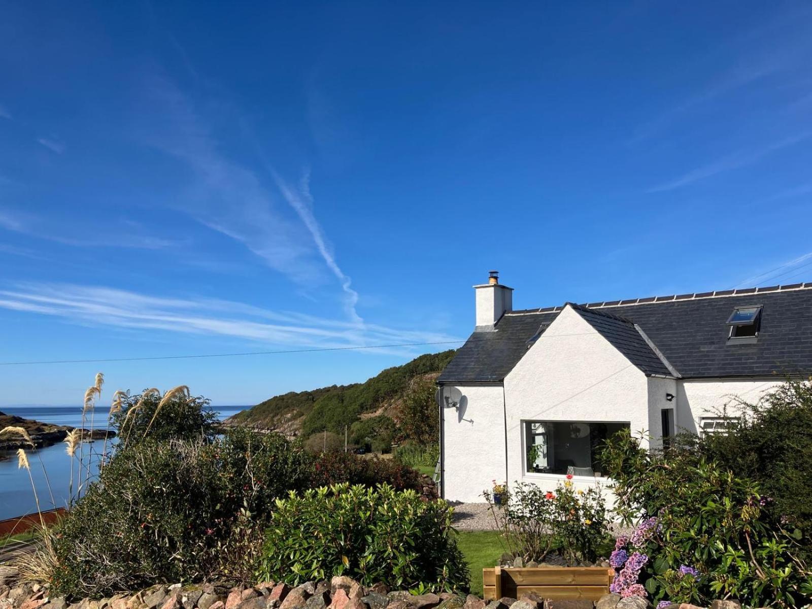 Waterfront Cottage Applecross Peninsula Ardheslaig Exteriör bild