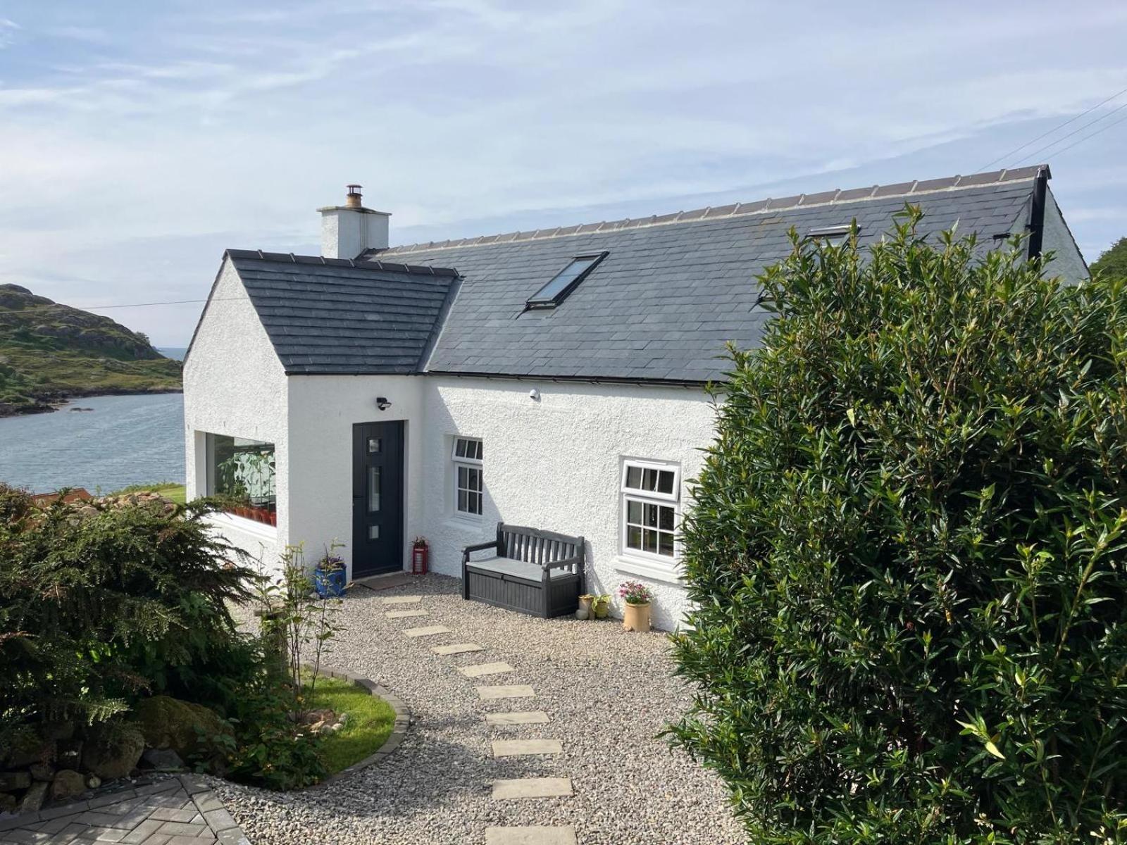 Waterfront Cottage Applecross Peninsula Ardheslaig Exteriör bild